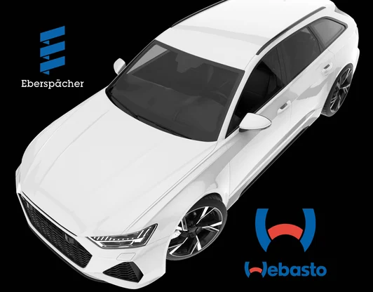 Установка автономного отопителя